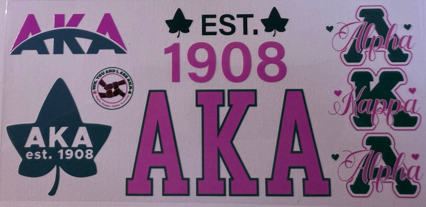 AKA 17 Decal