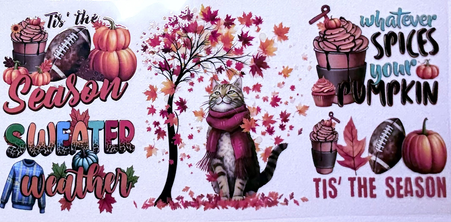 Kitty in Sweater Decal