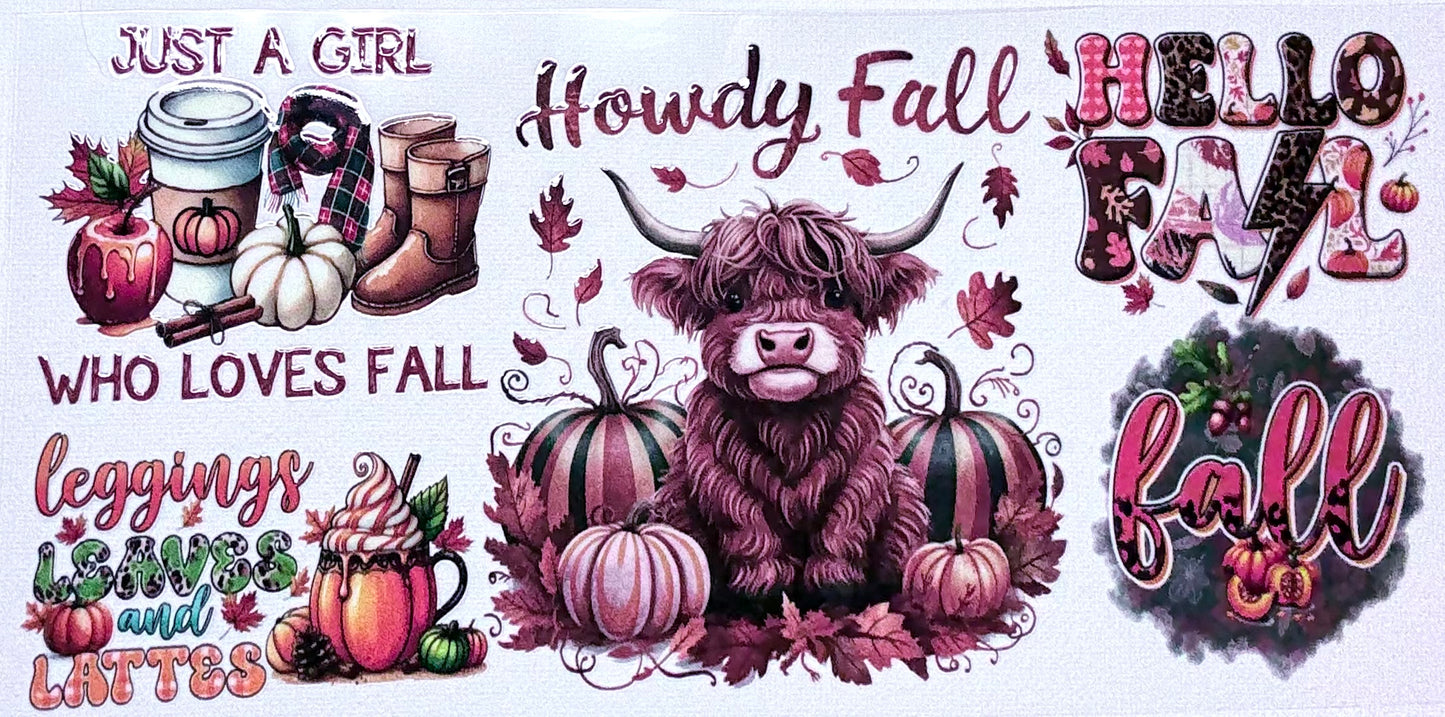 Howdy Fall Decal