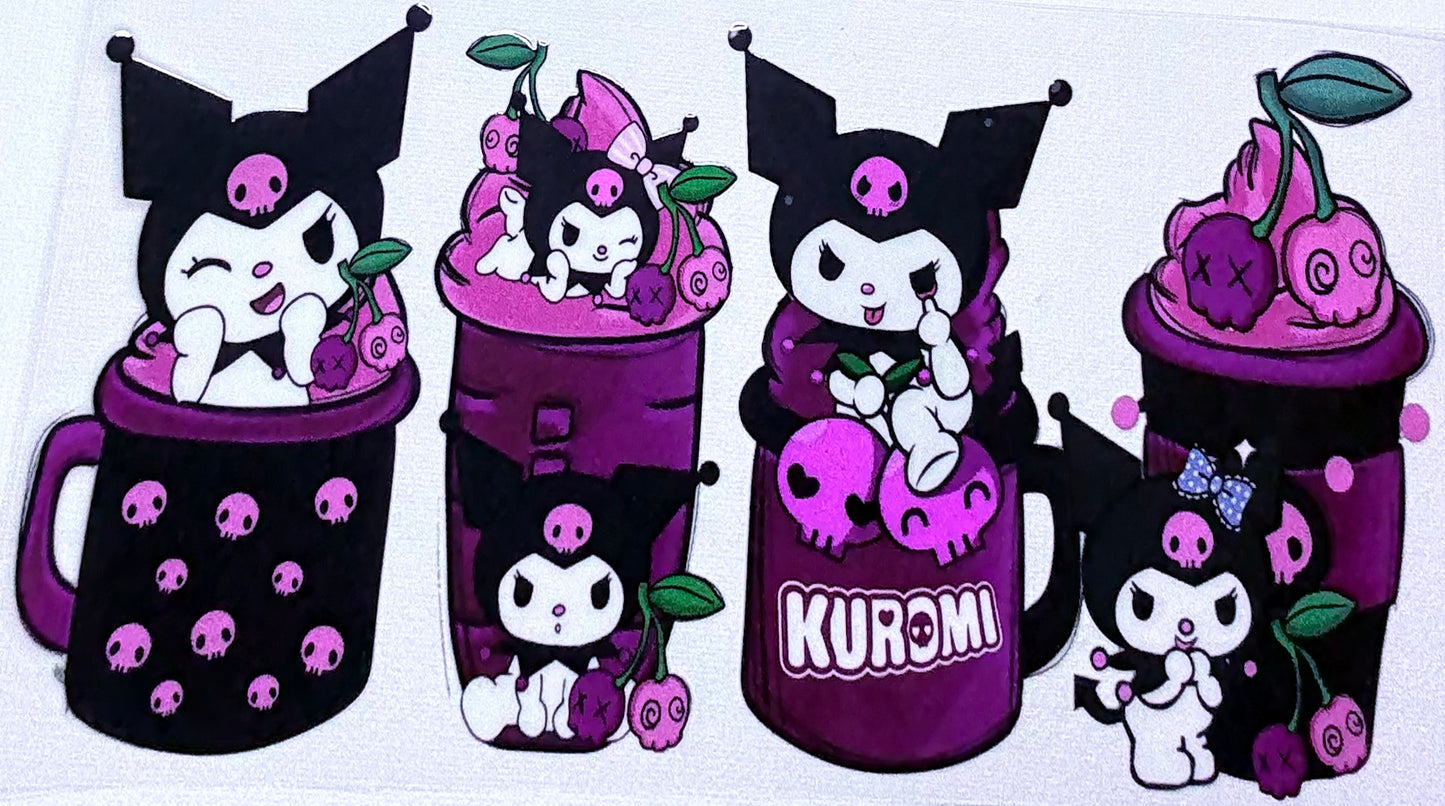 Kitty 4 cup 2 Decal