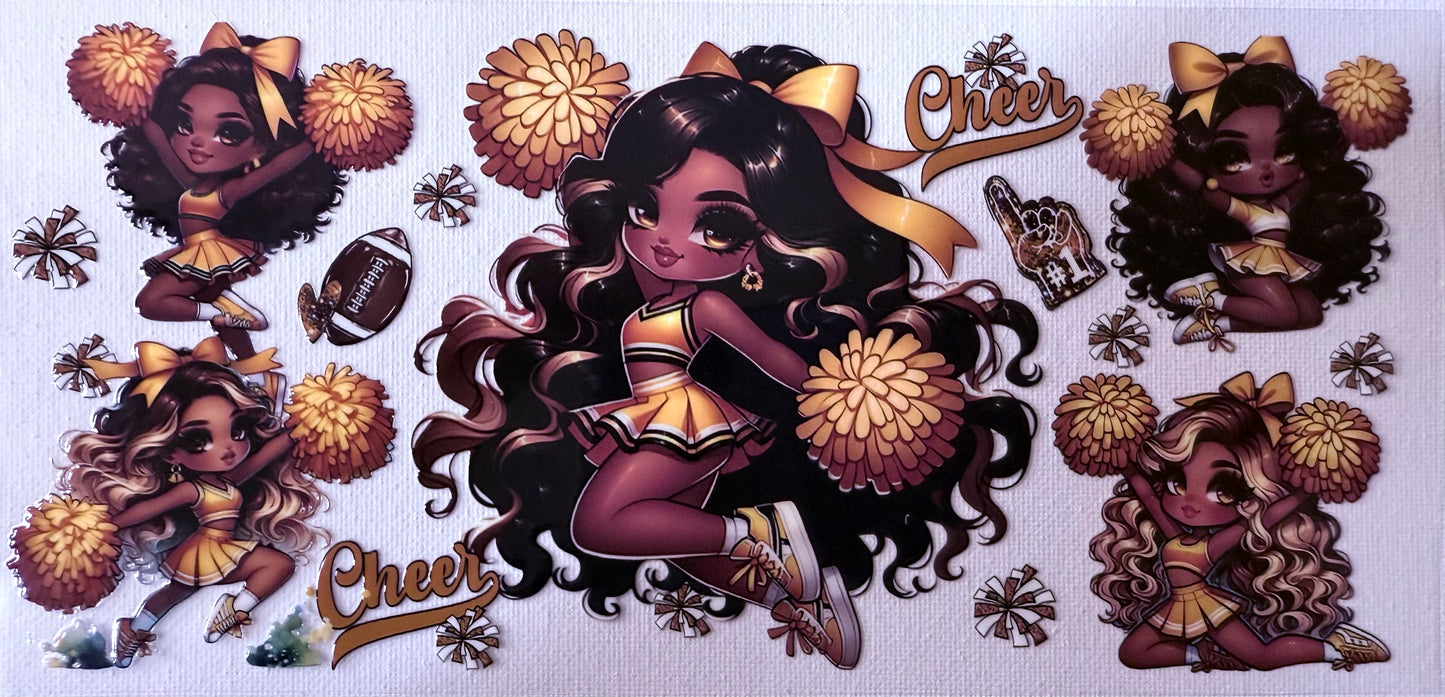 Cheer 5 Decal
