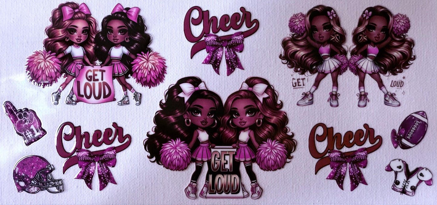 Cheer 9 Decal