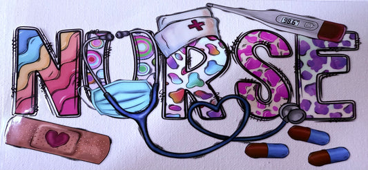 Nurse 2 Decal