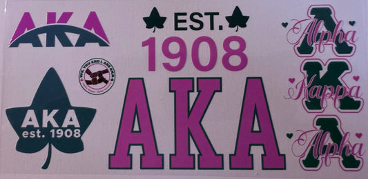 AKA 17 Decal