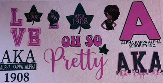 AKA 14 Decal