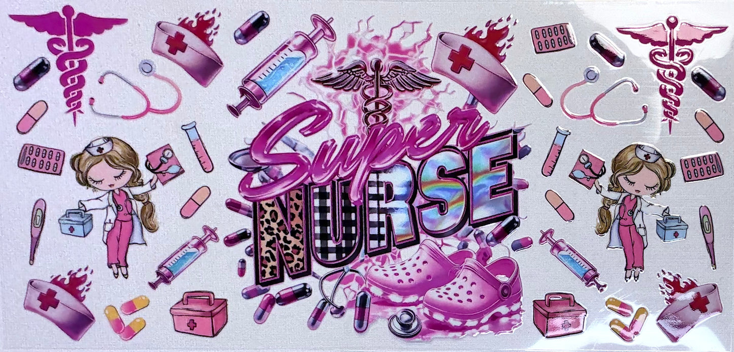 Super Nurse Decal