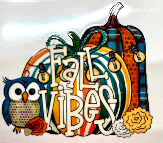 Fall Vibes Decal