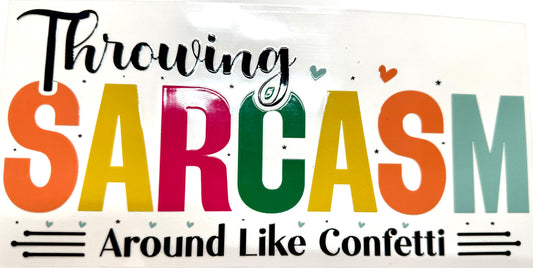 Sarcasm Decal