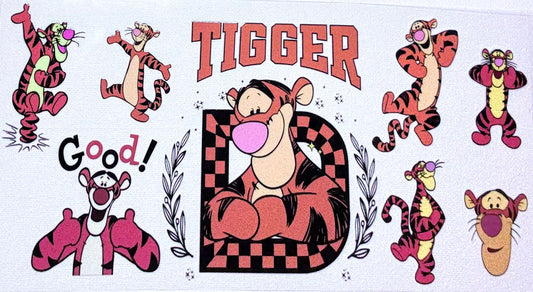 Tiger D Decal