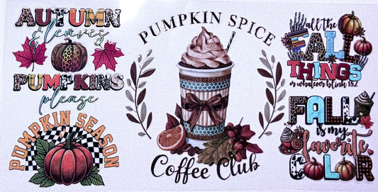 Pumpkin Spice Decal