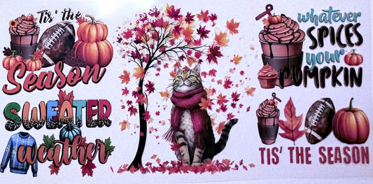 Kitty in Sweater Decal