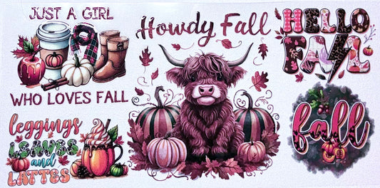 Howdy Fall Decal
