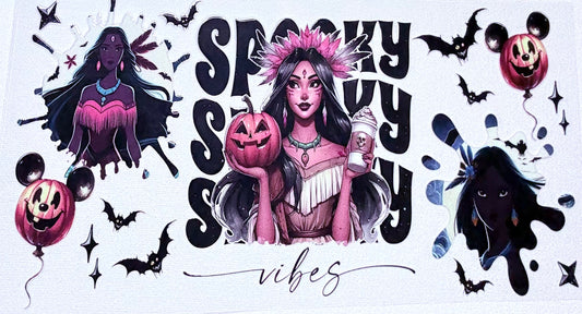Pocahontas Spooky Decal