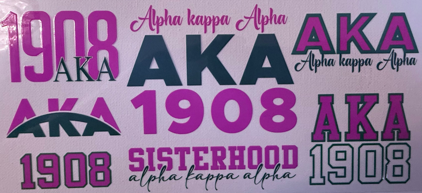 AKA 3 Decal