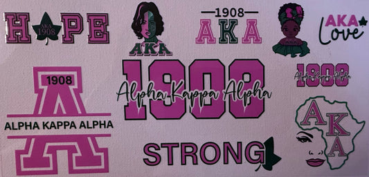 AKA 15 Decal