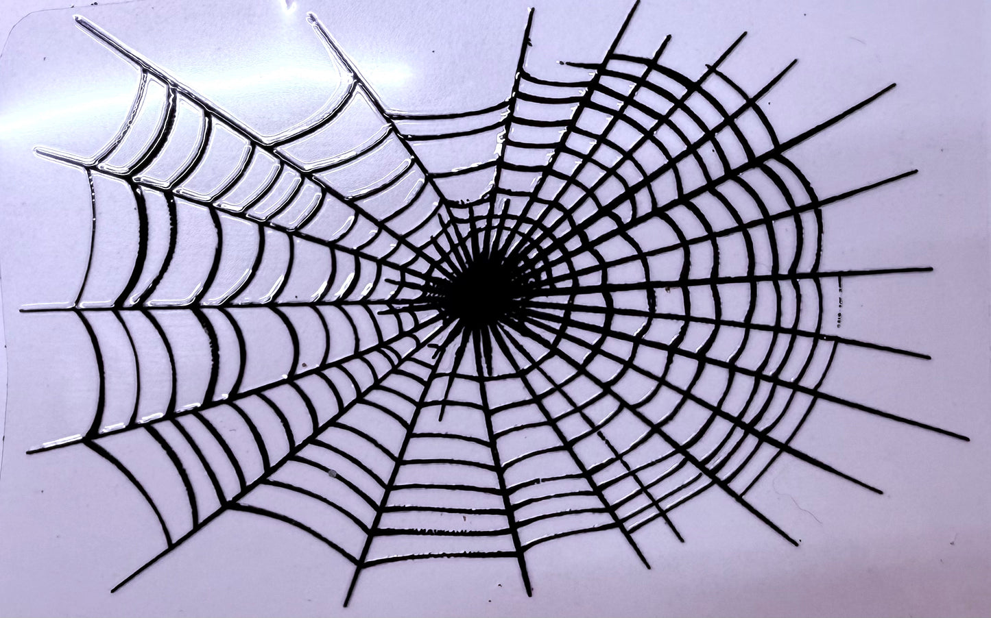 Spider Web Decal