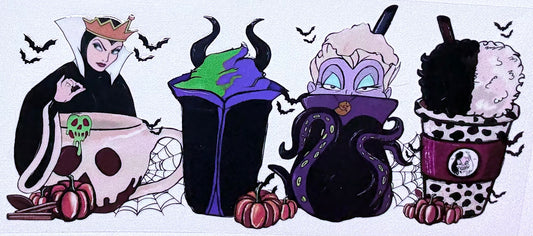 Villians 4 Cup Decal (Copy)