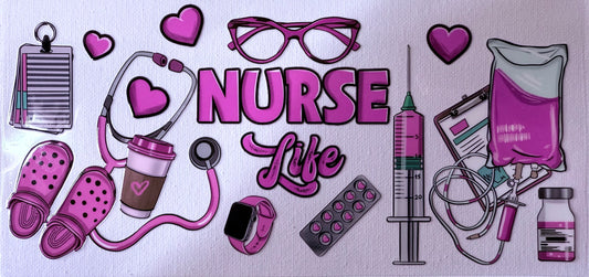 Nurse Life Decal