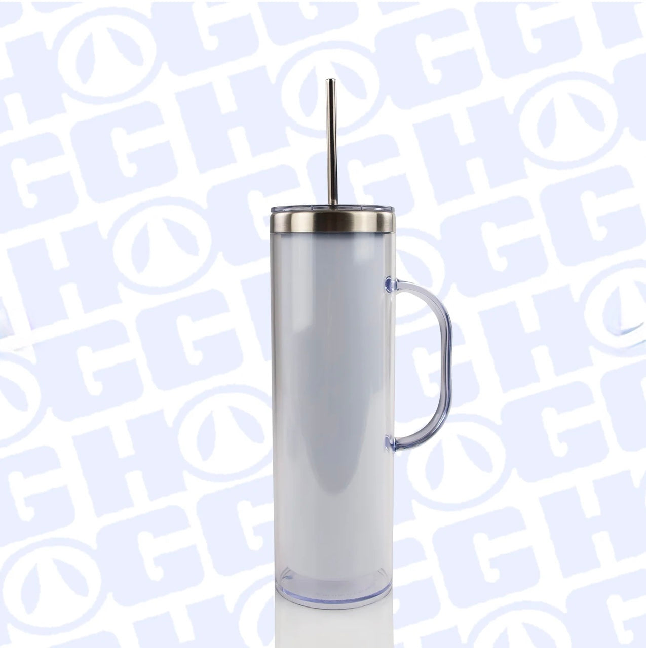 20 oz. Straight Skinny Snow Globe