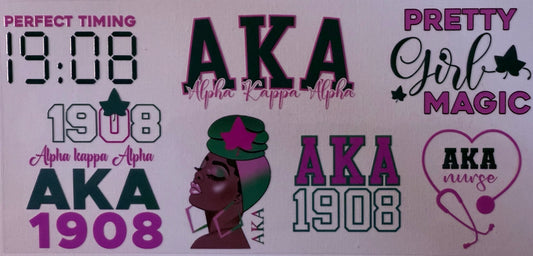AKA 19 Decal
