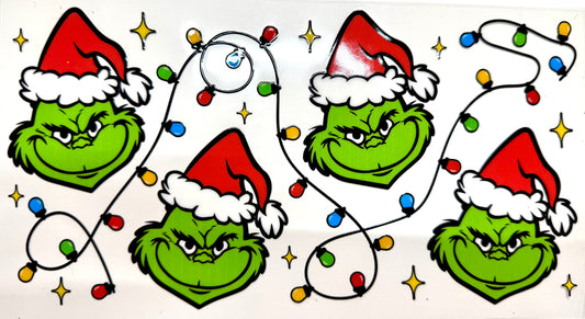 Grinch Heads Decal
