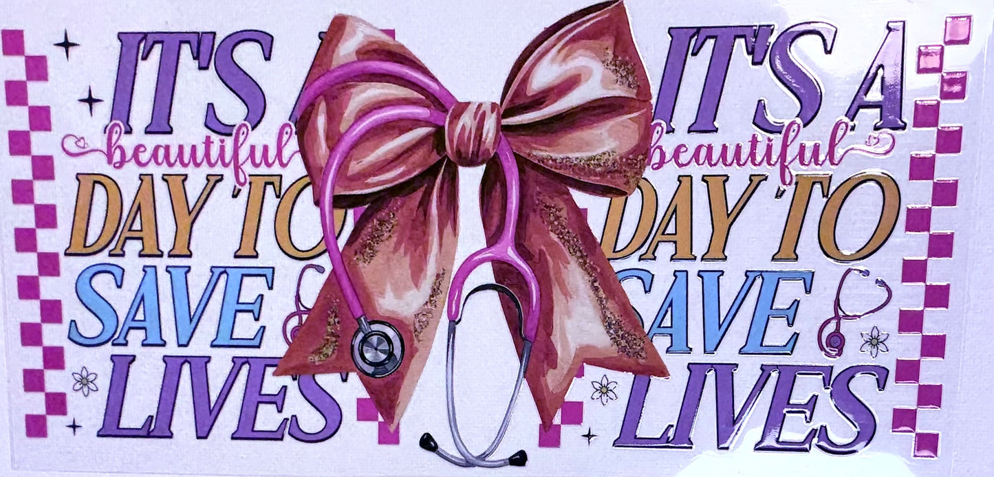 Nurses Bow Decal