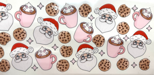 Santa Hot Chocolate Decal