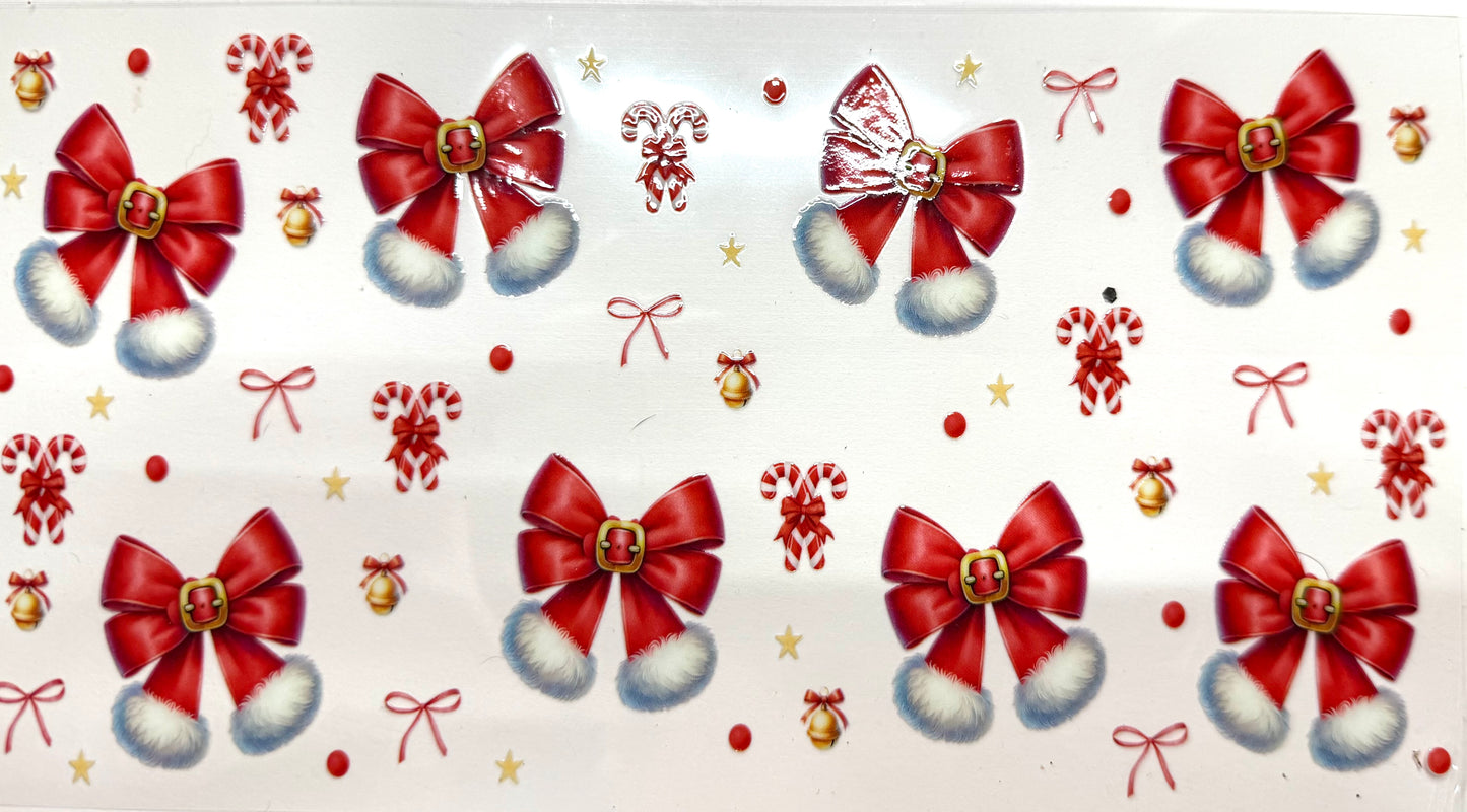 Christmas Bow Decal