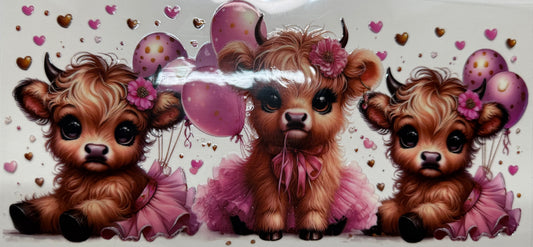 3 Pink Piggies Decal