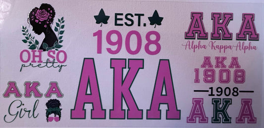 AKA 9 Decal