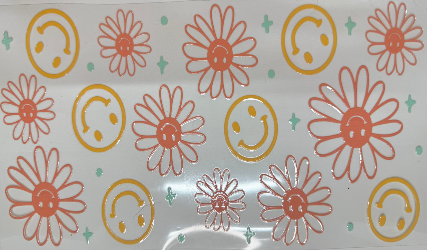 Flowers and Smiles Decal