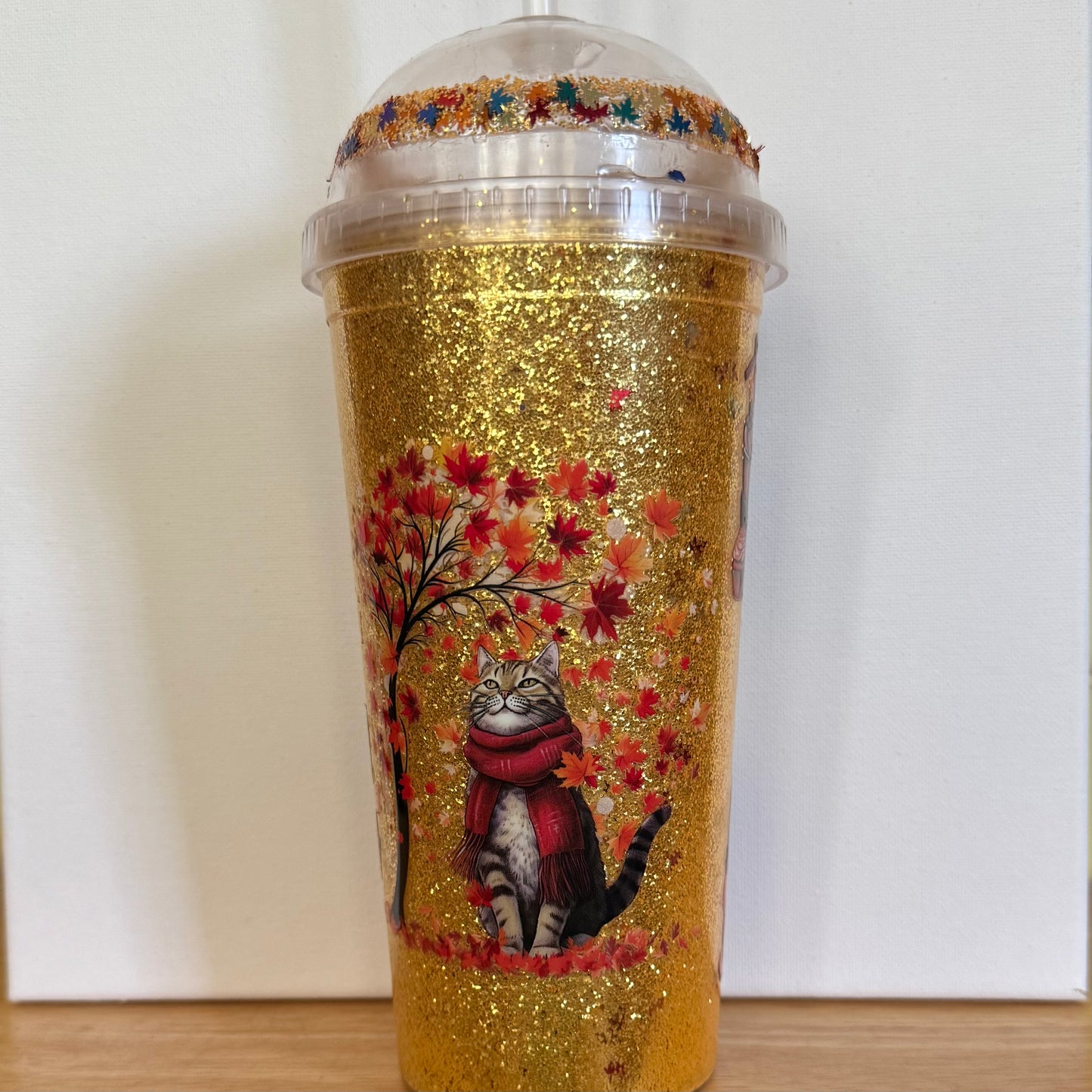 24 oz RTS  Autumn Globe topped