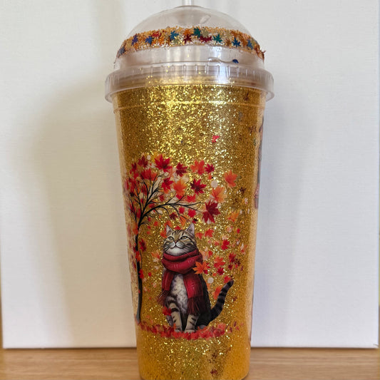 24 oz RTS  Autumn Globe topped