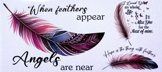 When Feathers Appear Decal